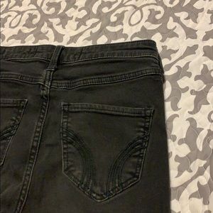 Hollister Black High Rise Jean Legging!